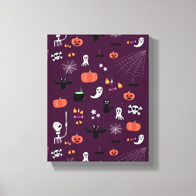 Impressão Em Tela Halloween (Frente)