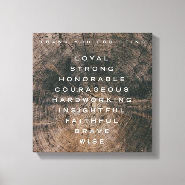 Impressão Em Tela Halos de Grain nº 2 (12x12) (Frente)