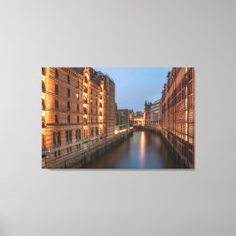 Impressão Em Tela Hamburgo Alemanha