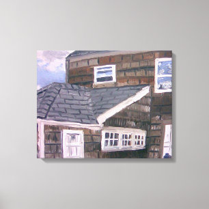 Impressão Em Tela Hamptons clássico Casa-por Aaron Monet