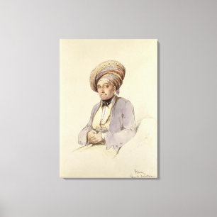 Impressão Em Tela Hanna - um grego de Antioch, 1852