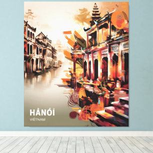 Impressão Em Tela Hanoi Serenity