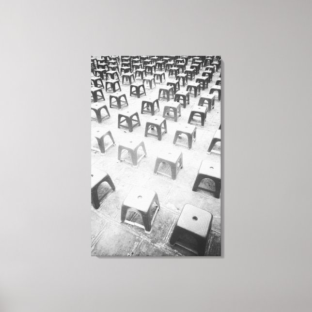 Impressão Em Tela Hanói Vietnã, Ferramentas Plásticas no Templo de (Frente)