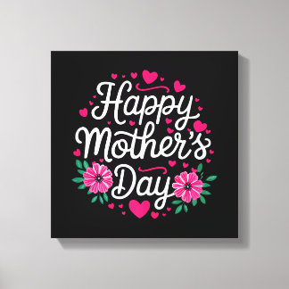 Impressão Em Tela Happy Mother's Day Shirt Women Mom Grandma Mothers