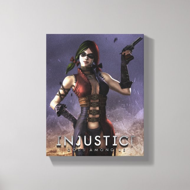 Impressão Em Tela Harley Quinn (Frente)