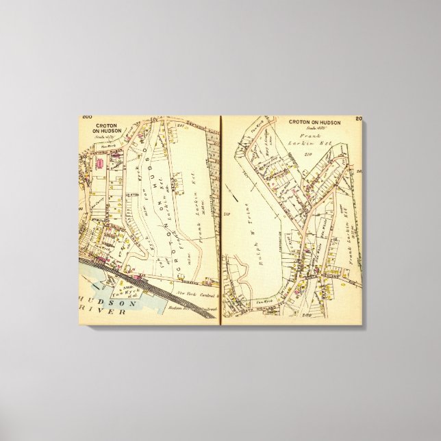 Impressão Em Tela Harmon Park, Nova Iorque (Frente)