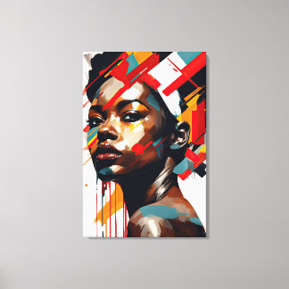 Impressão Em Tela "Harmonia em Contraste"