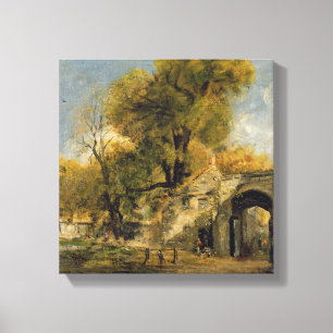 Impressão Em Tela Harnham Gate, Salisbury, c.1820-21 (petróleo na c