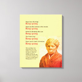 Impressão Em Tela HARRIET TUBMAN Continua a Citar