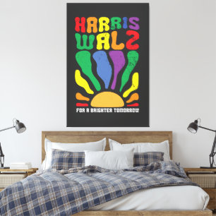 Impressão Em Tela Harris Waltz, para um amanhã mais brilhante, Kamal