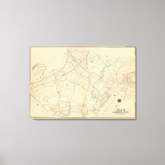 Impressão Em Tela Harrison, Rye, Nova Iorque 3 (Frente)