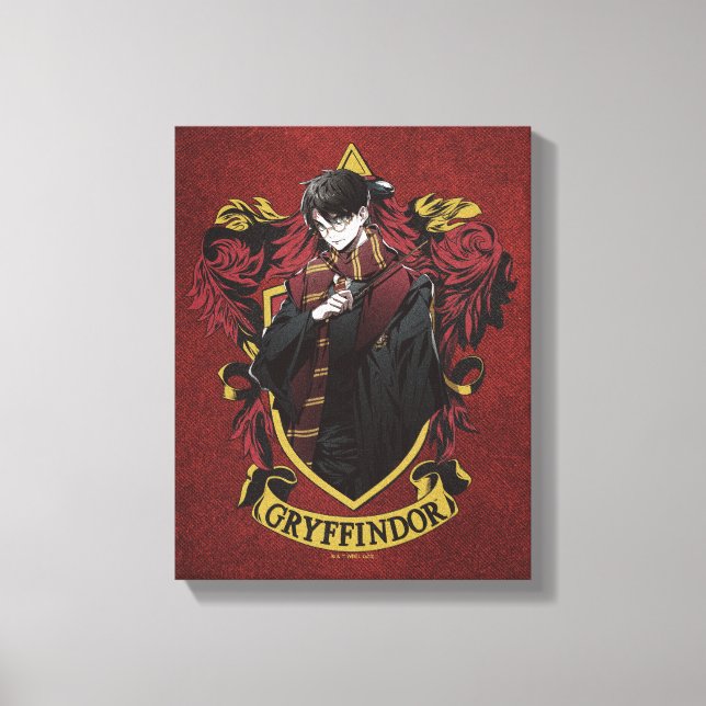 Impressão Em Tela HARRY POTTER™ | Anime HARRY POTTER™ Crest (Frente)