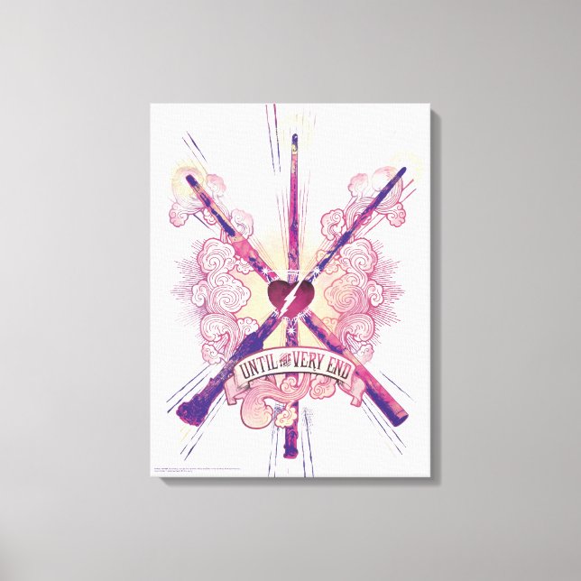 Impressão Em Tela Harry Potter | Até Ao Fim (Frente)