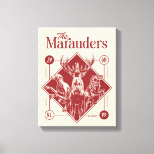 Impressão Em Tela HARRY POTTER™ O Gráfico Marauders Animagus
