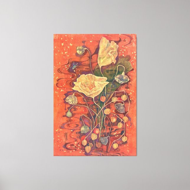 Impressão Em Tela Hasuha no Yume: Dream of the Fading Lotus (Frente)