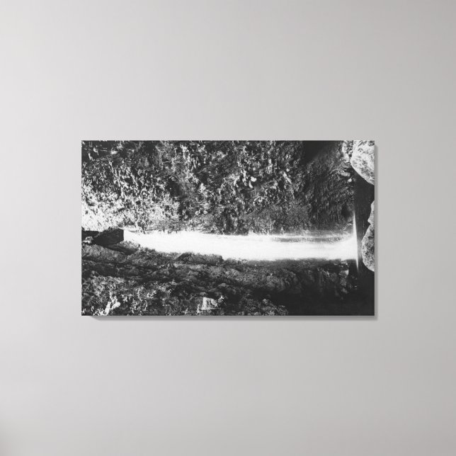 Impressão Em Tela Hauula, HI - Sagradas Quedas, Perto de Cooper Ranc (Frente)