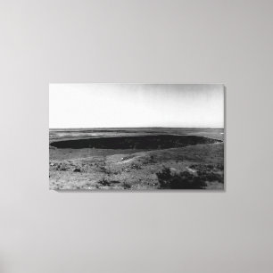 Impressão Em Tela Havaí - vista do poço de Halemauman no HA