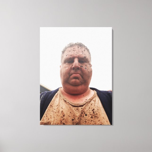 Impressão Em Tela Having A Bad Day (Frente)