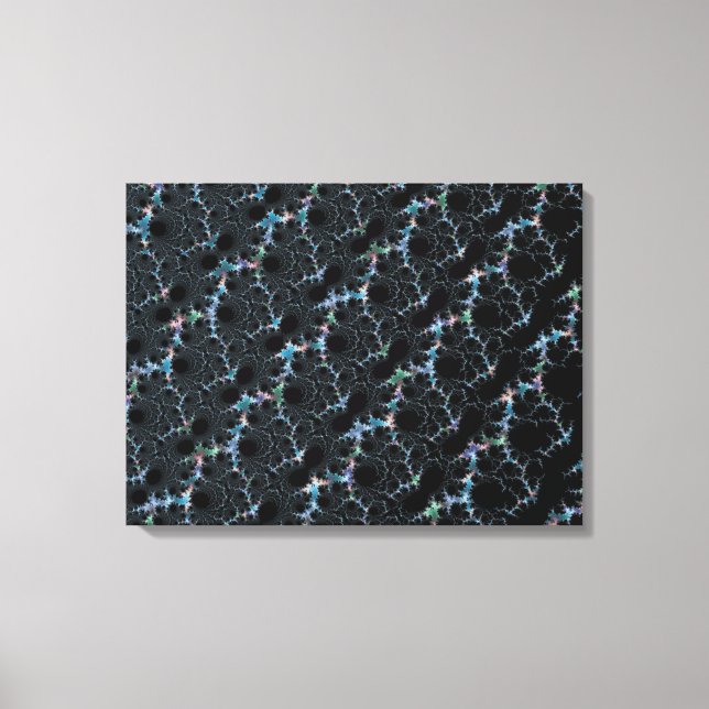 Impressão Em Tela Haze - Mandelbrot Fractal (Frente)