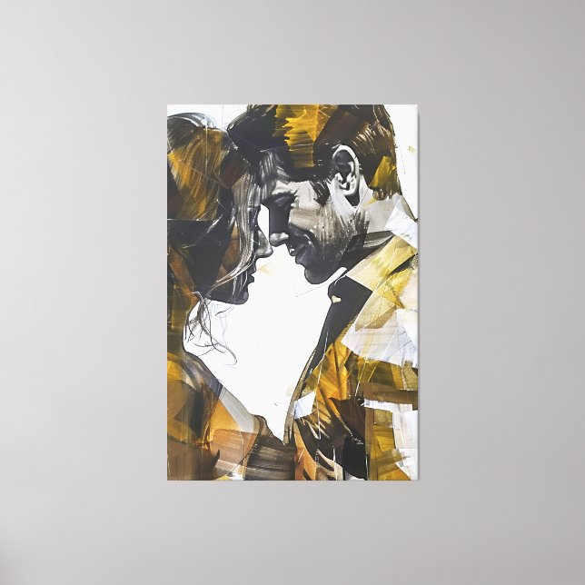 Impressão Em Tela Heart's Duet (Frente)