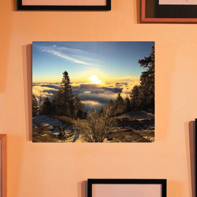 Impressão Em Tela Heavenie Manitou Incline Sunrise (Criador carregado)