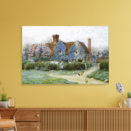 Impressão Em Tela Helen Allingham Buckinghamshire House em Penstreet