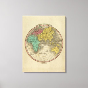 Impressão Em Tela Hemisfério oriental 5