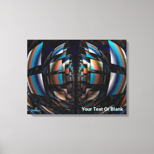 Impressão Em Tela Hemisférios concêntricos