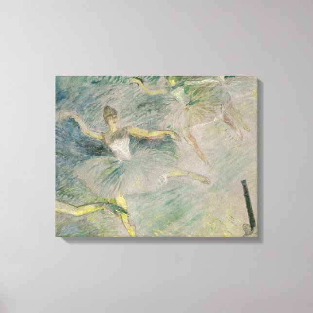 Impressão Em Tela Henri de Toulouse-Lautrec - Dançarinos Balés (Frente)