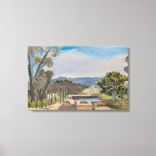 Impressão Em Tela Henri Matisse - LE VIVIER PAYSAGE DE PROVENCE 1923