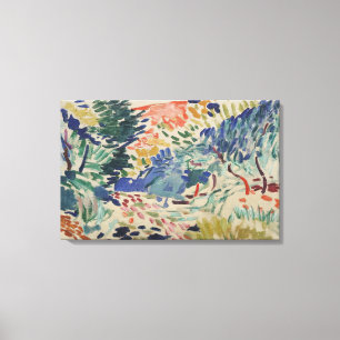 Impressão Em Tela Henri Matisse - PAISAGEM NO COLLIOURE 1905