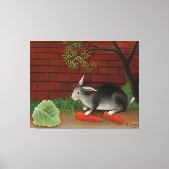 Impressão Em Tela Henri Rousseau art style (Frente)