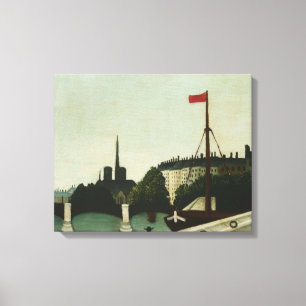 Impressão Em Tela Henri Rousseau - Notre Dame