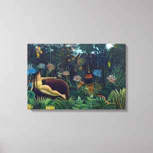 Impressão Em Tela Henri Rousseau - O Sonho / Le Reve