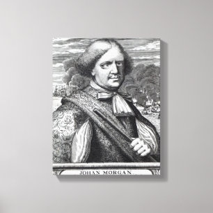 Impressão Em Tela Henry Morgan, 1678