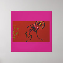 Impressão Em Tela Her Name Is Light