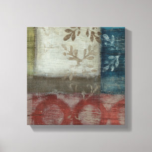 Impressão Em Tela Heritage Abstrato II