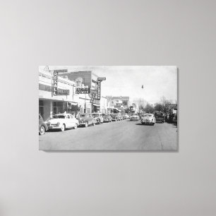 Impressão Em Tela Hermiston, fotografia da opinião de rua principal