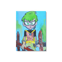 Herói Cômico de Cabelo Verde