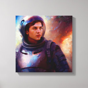 Impressão Em Tela Herói Espacial de SF 4