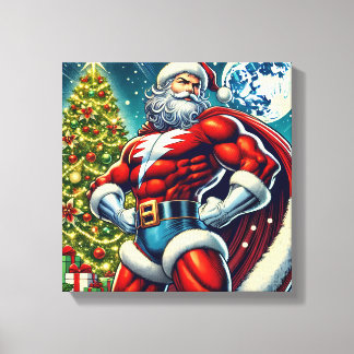 Impressão Em Tela herói santaça