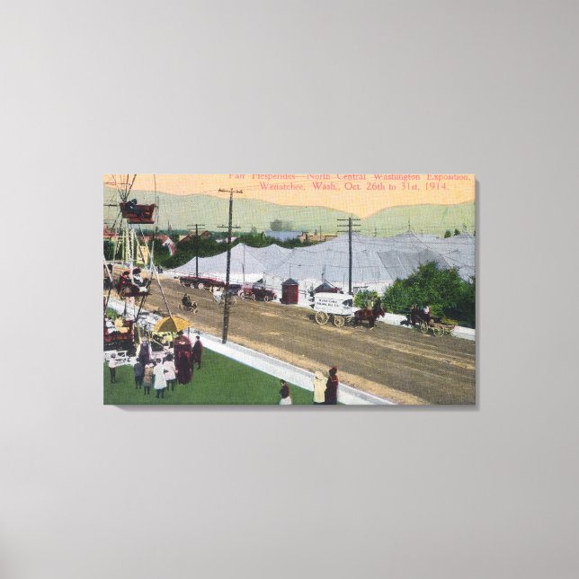 Impressão Em Tela Hesperides FairNorth Central WA Exposition (Frente)