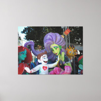 Impressão Em Tela Hi Five Sculpture