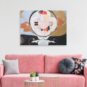 Impressão Em Tela Hilma Af Klint, A Evolução Nº13, Arte Abstrata