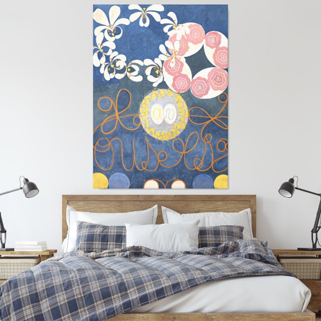 Impressão Em Tela Hilma af Klint - Childhood Group  (Insitu(Quarto))