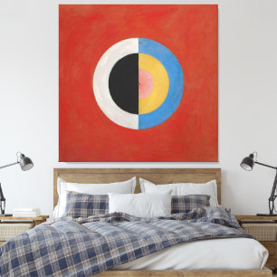 Impressão Em Tela Hilma af Klint - Grupo IX,SUW, Nº 17. O Cisne