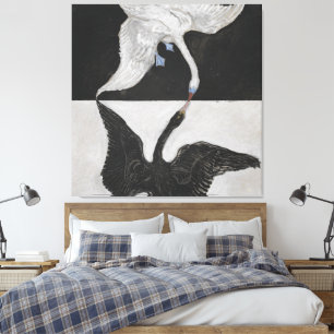 Impressão Em Tela Hilma af Klint - Grupo IX-SUW, O Cisne, Nº 1 