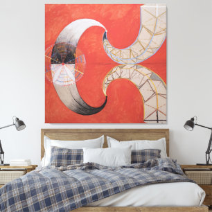 Impressão Em Tela Hilma af Klint - Grupo IX-SUW, O Cisne, Nº 9 