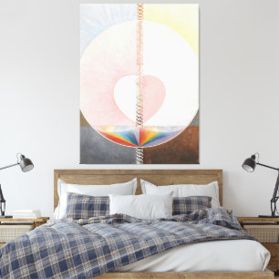 Impressão Em Tela Hilma af Klint - Grupo IX,UW Nº 25, A Pomba, Nº