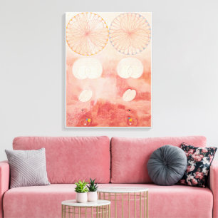 Impressão Em Tela Hilma Af Klint, O Dez Maior No9, Abstrato Art